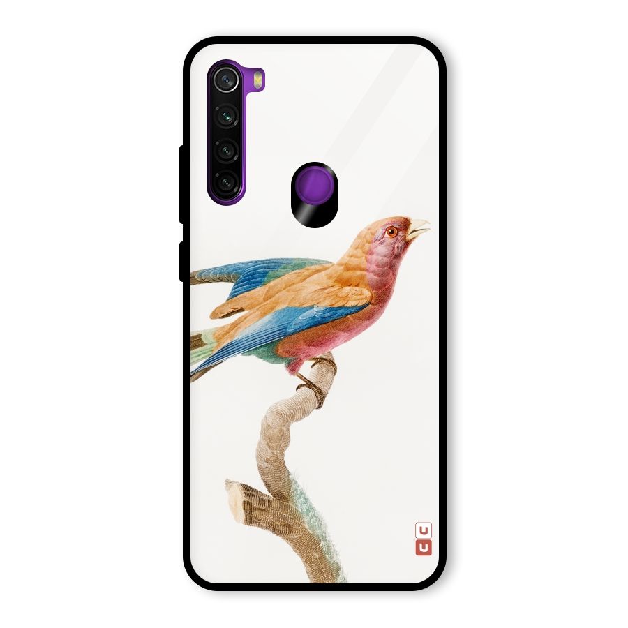 Beautiful Bird Glass Back Case for Redmi Note 8