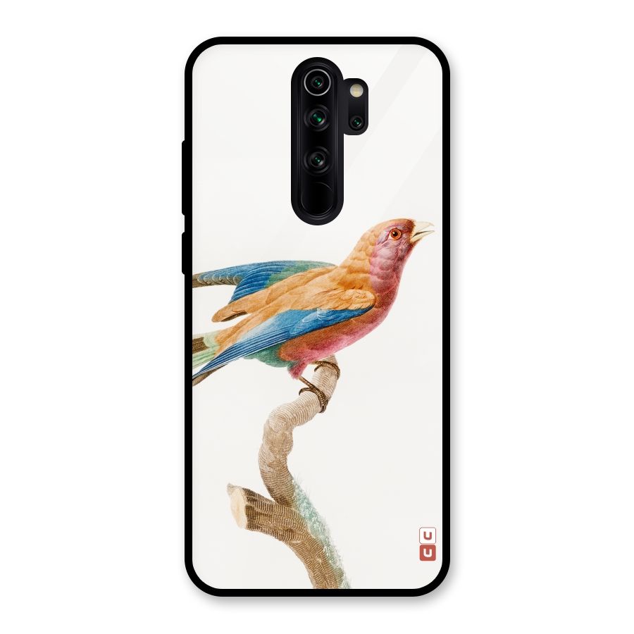 Beautiful Bird Glass Back Case for Redmi Note 8 Pro