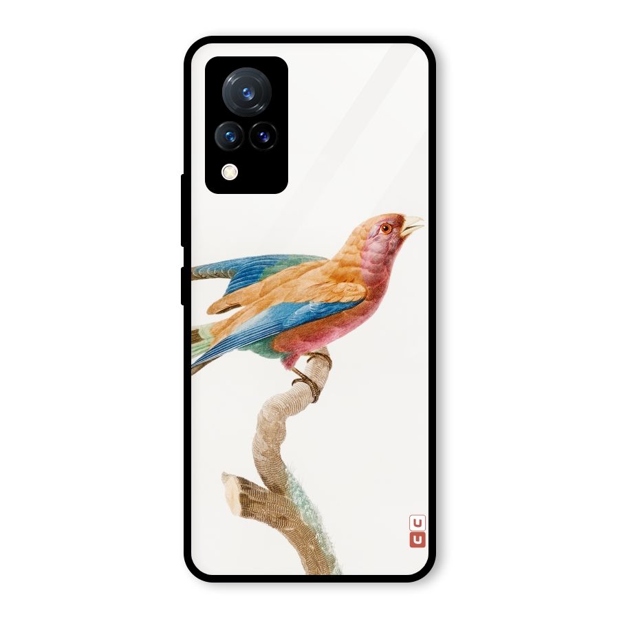 Beautiful Bird Glass Back Case for Vivo V21 5G