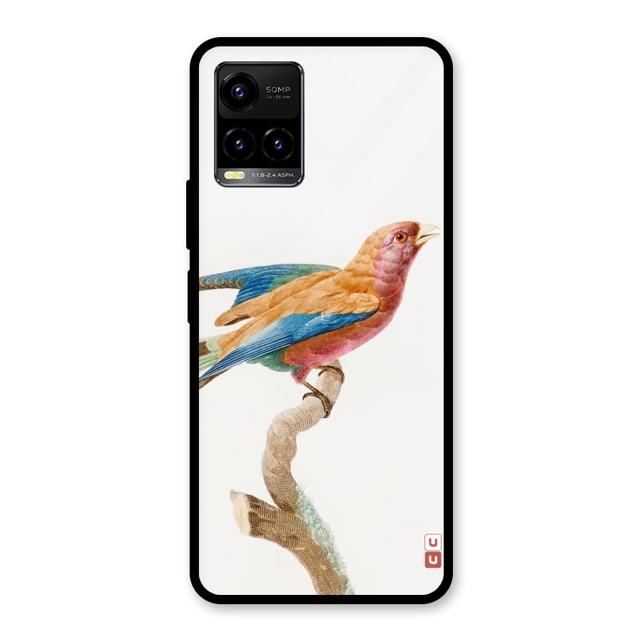 Beautiful Bird Glass Back Case for Vivo Y21T