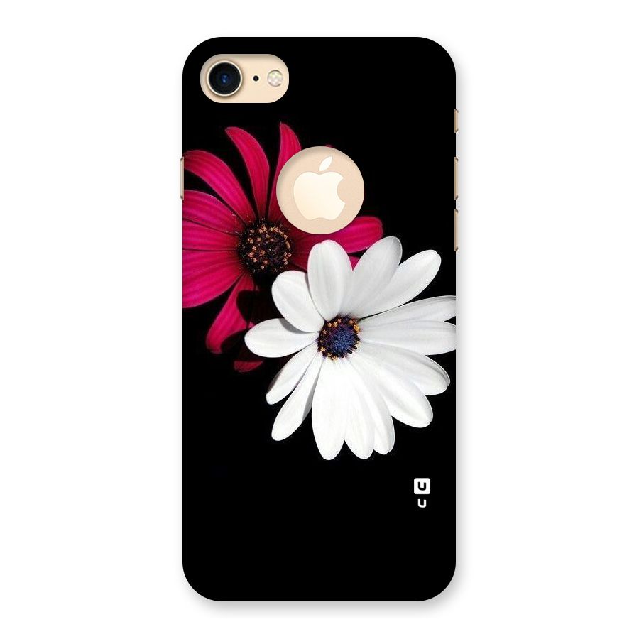 Beautiful Blooming Back Case for iPhone 7 Logo Cut