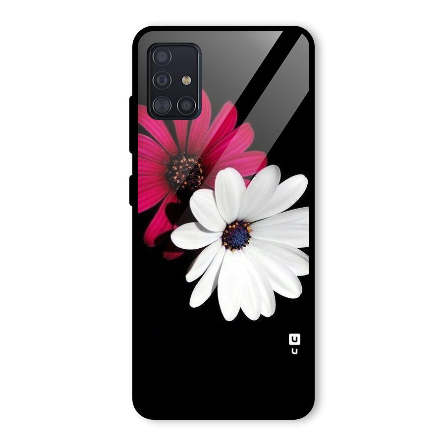 Beautiful Blooming Glass Back Case for Galaxy A51