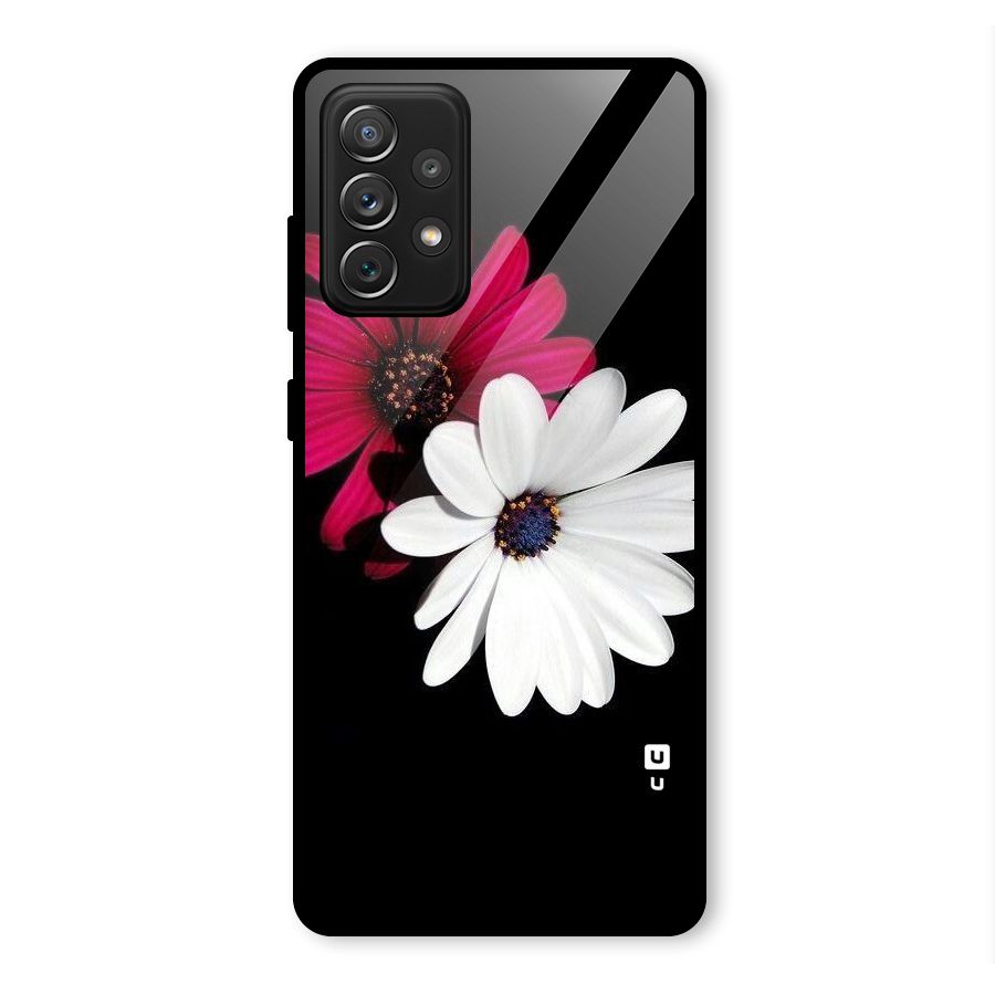 Beautiful Blooming Glass Back Case for Galaxy A72