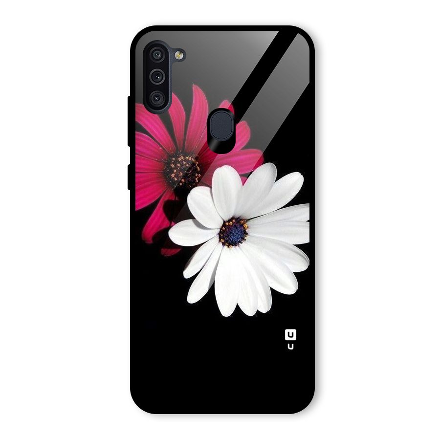 Beautiful Blooming Glass Back Case for Galaxy M11