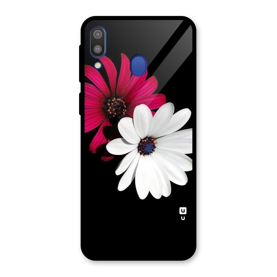 Beautiful Blooming Glass Back Case for Galaxy M20