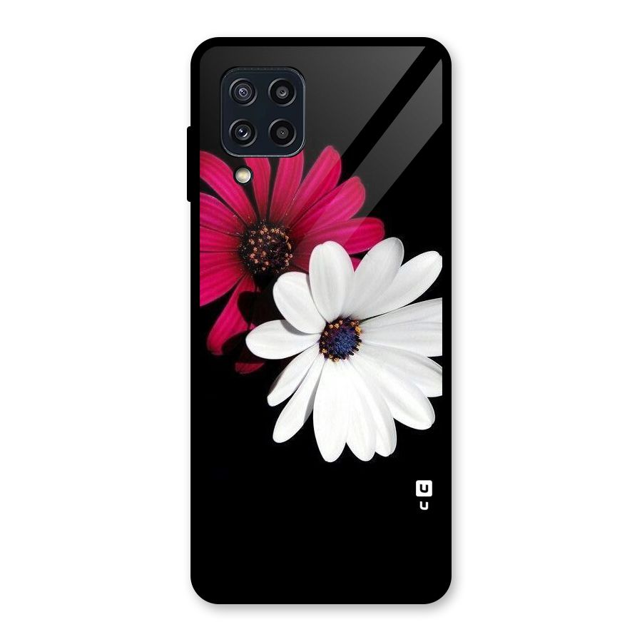 Beautiful Blooming Glass Back Case for Galaxy M32