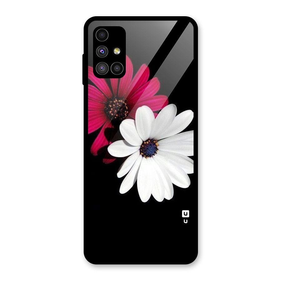 Beautiful Blooming Glass Back Case for Galaxy M51