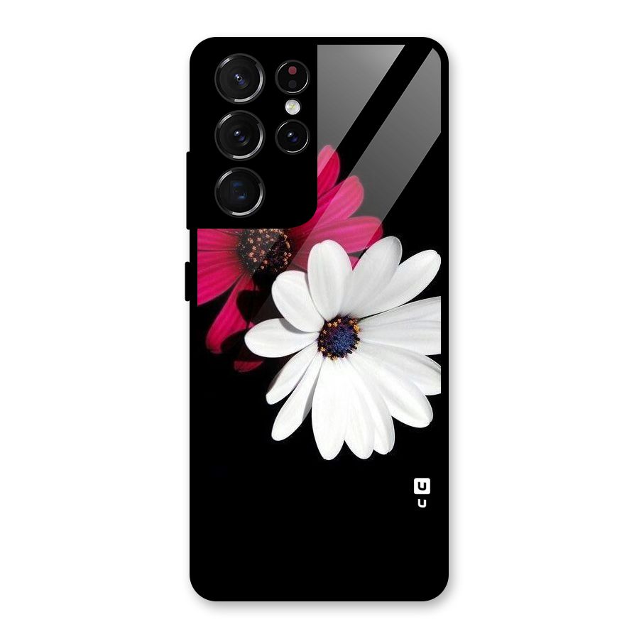 Beautiful Blooming Glass Back Case for Galaxy S21 Ultra 5G