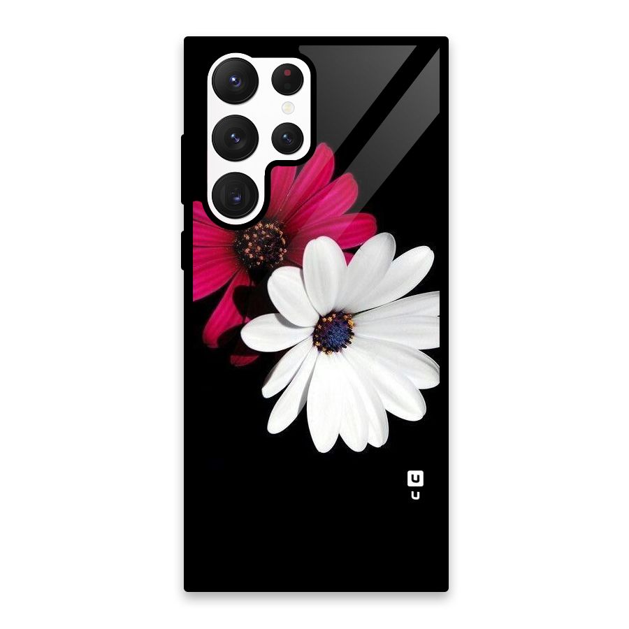 Beautiful Blooming Glass Back Case for Galaxy S22 Ultra 5G