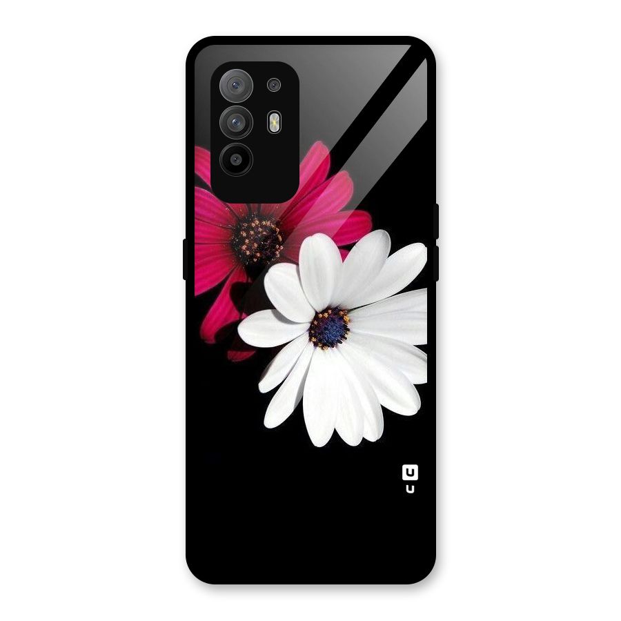 Beautiful Blooming Glass Back Case for Oppo F19 Pro Plus 5G
