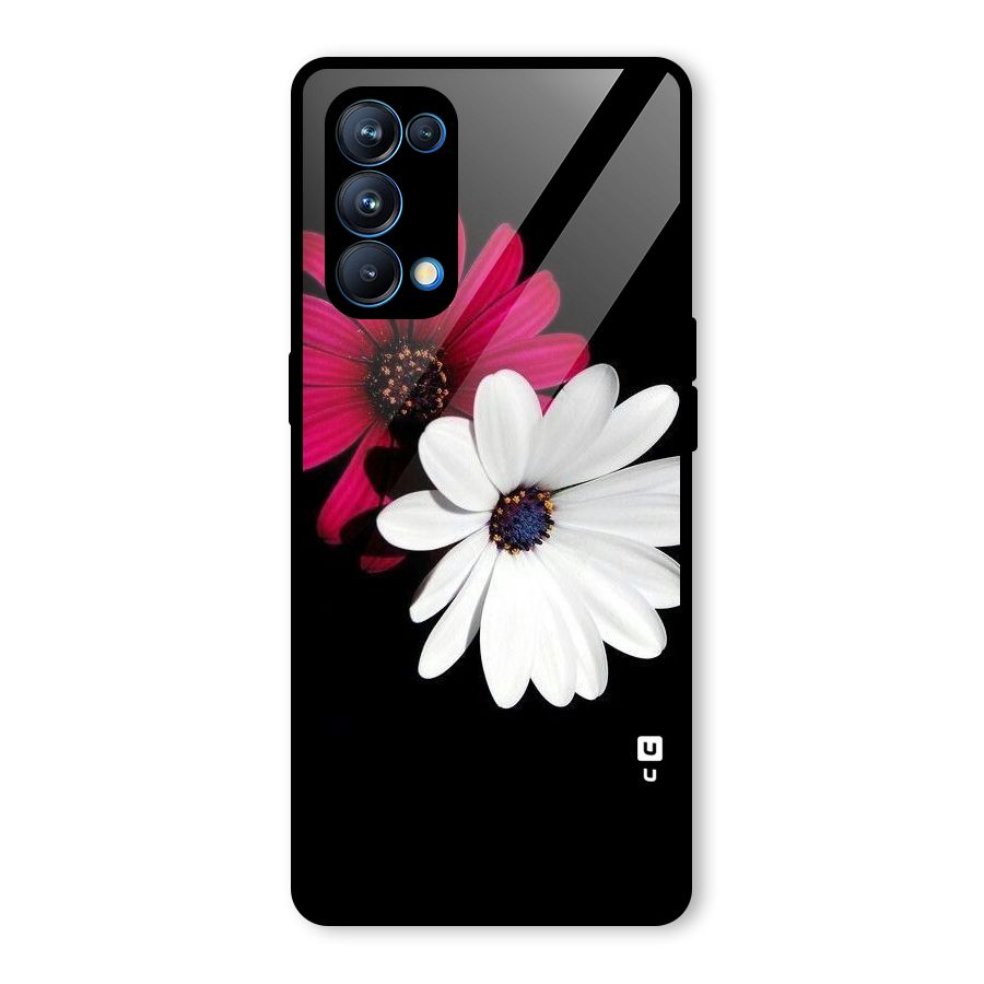 Beautiful Blooming Glass Back Case for Oppo Reno5 Pro 5G