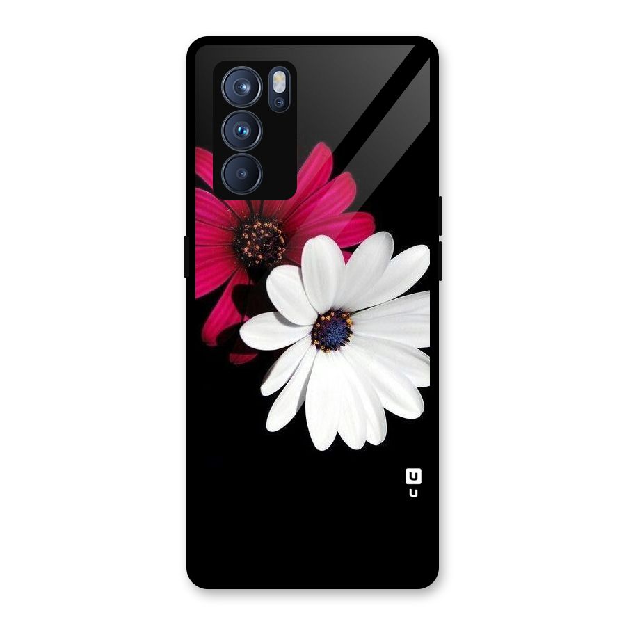 Beautiful Blooming Glass Back Case for Oppo Reno6 Pro 5G