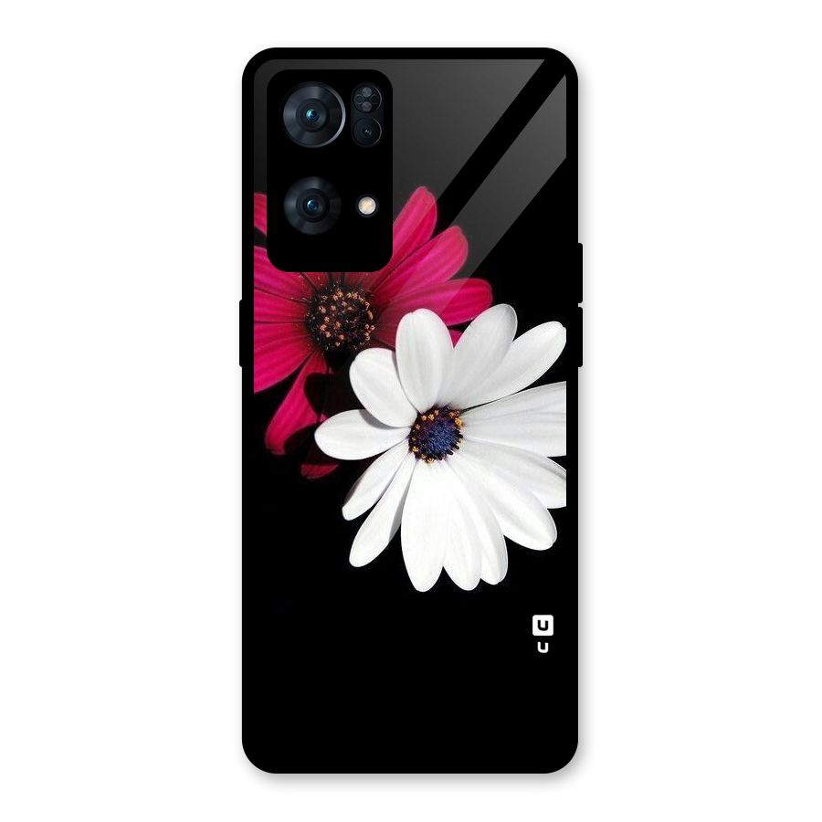 Beautiful Blooming Glass Back Case for Oppo Reno7 Pro 5G