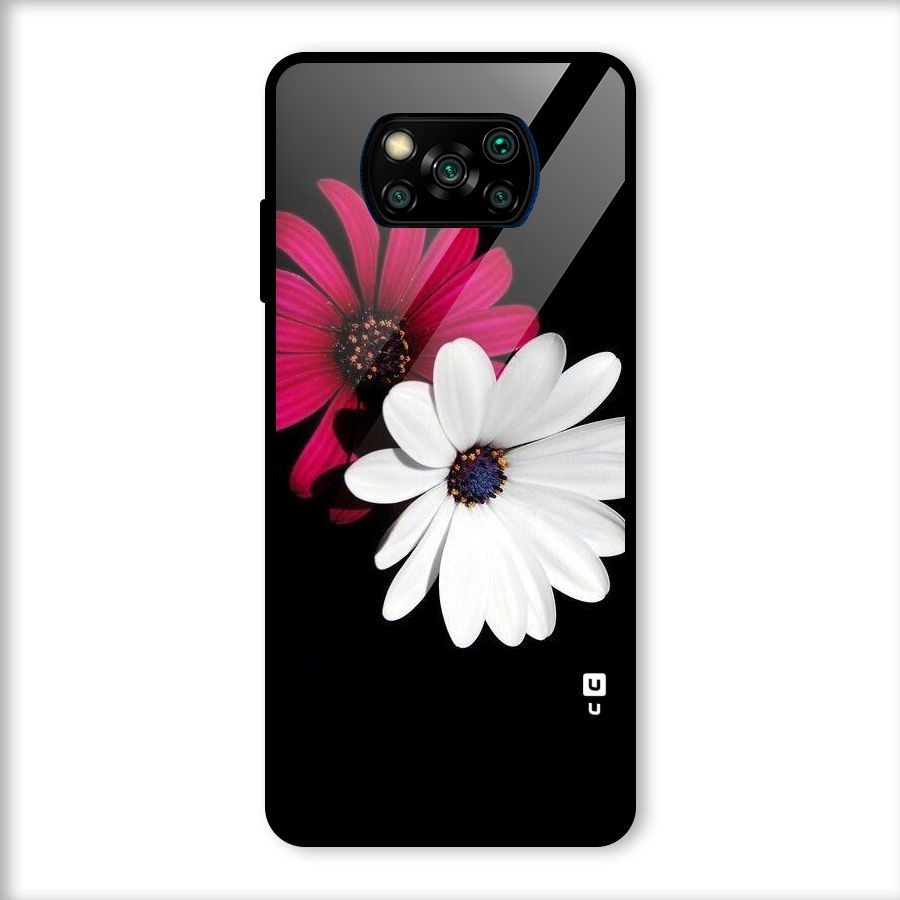 Beautiful Blooming Glass Back Case for Poco X3