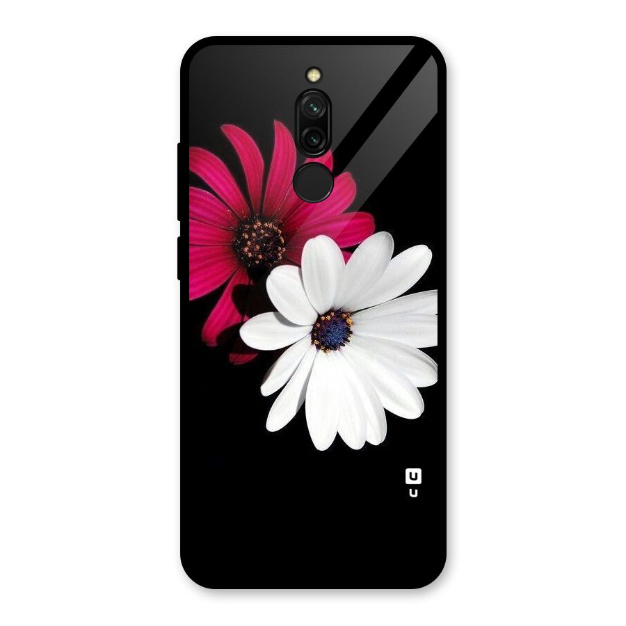 Beautiful Blooming Glass Back Case for Redmi 8