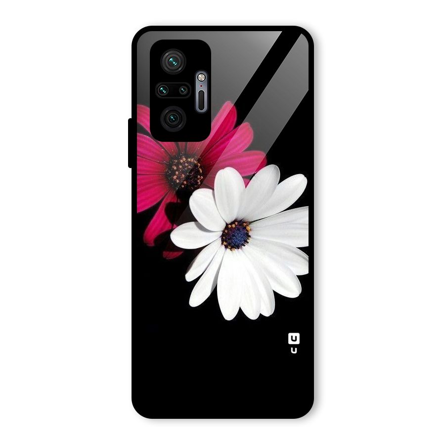 Beautiful Blooming Glass Back Case for Redmi Note 10 Pro Max