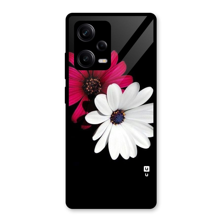 Beautiful Blooming Glass Back Case for Redmi Note 12 Pro
