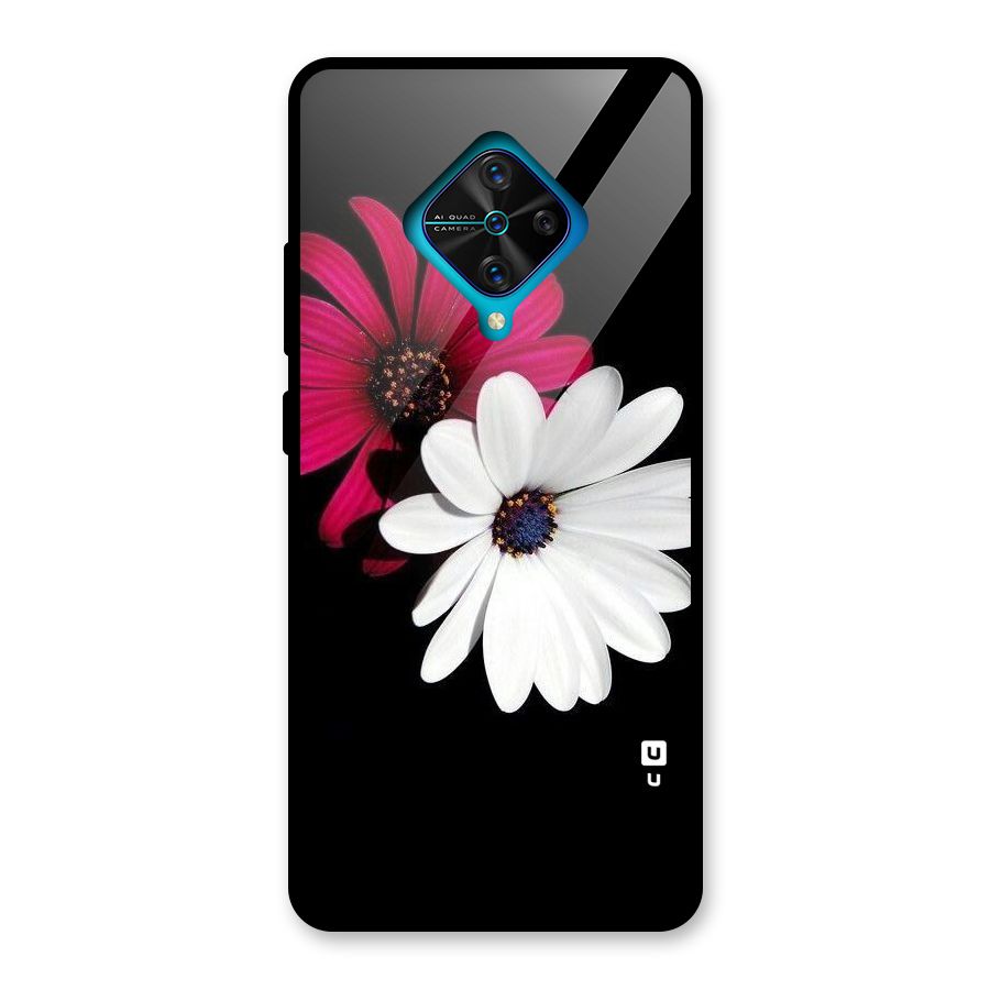 Beautiful Blooming Glass Back Case for Vivo S1 Pro