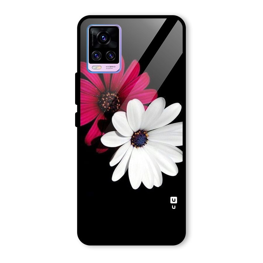 Beautiful Blooming Glass Back Case for Vivo V20 Pro