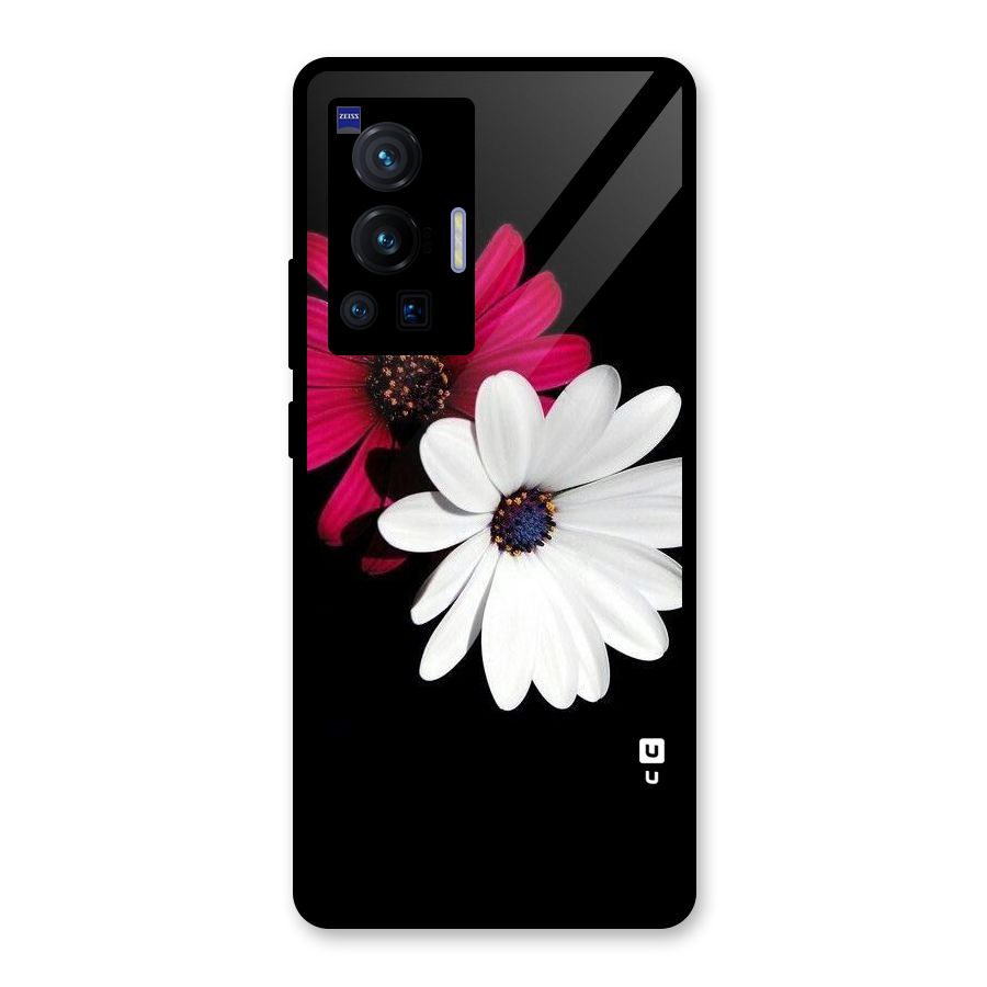 Beautiful Blooming Glass Back Case for Vivo X70 Pro