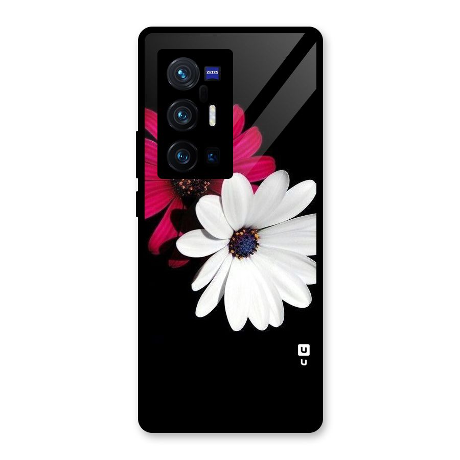Beautiful Blooming Glass Back Case for Vivo X70 Pro Plus