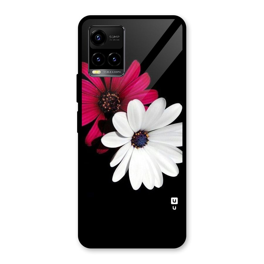 Beautiful Blooming Glass Back Case for Vivo Y21T