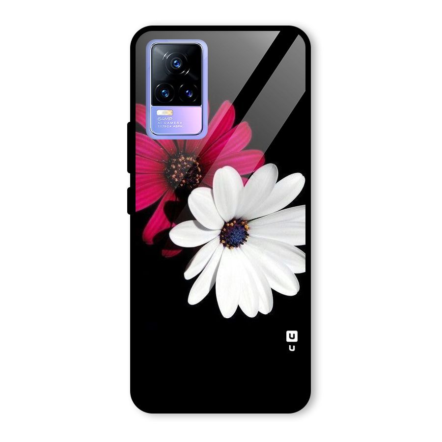 Beautiful Blooming Glass Back Case for Vivo Y73