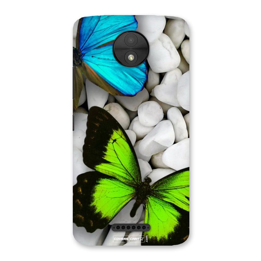 Beautiful Butterflies Back Case for Moto C