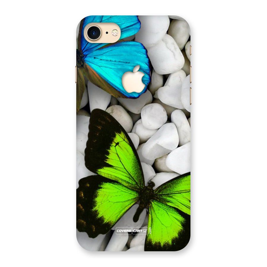 Beautiful Butterflies Back Case for iPhone 7 Apple Cut