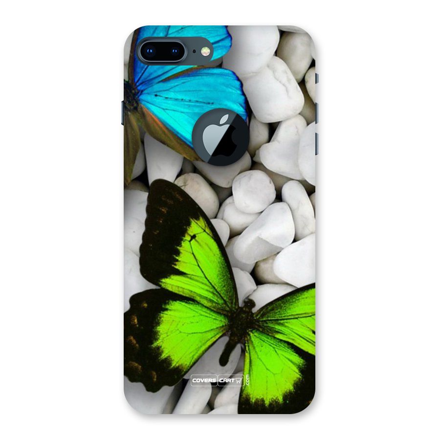 Beautiful Butterflies Back Case for iPhone 7 Plus Logo Cut