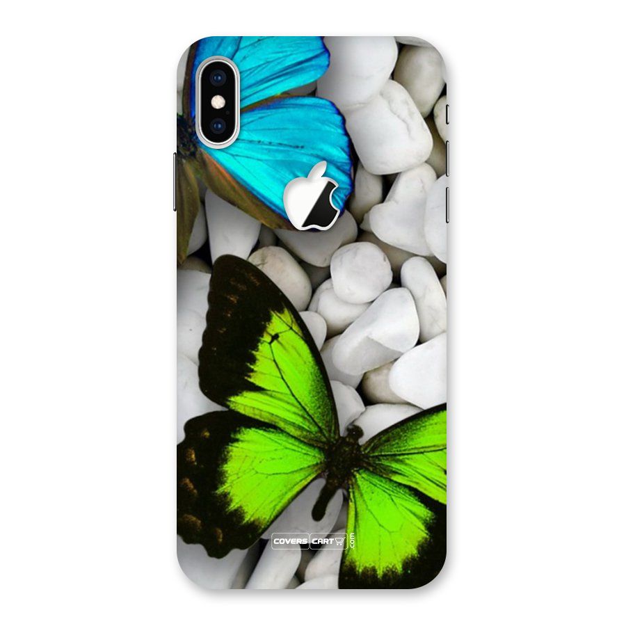 Beautiful Butterflies Back Case for iPhone XS Max Apple Cut