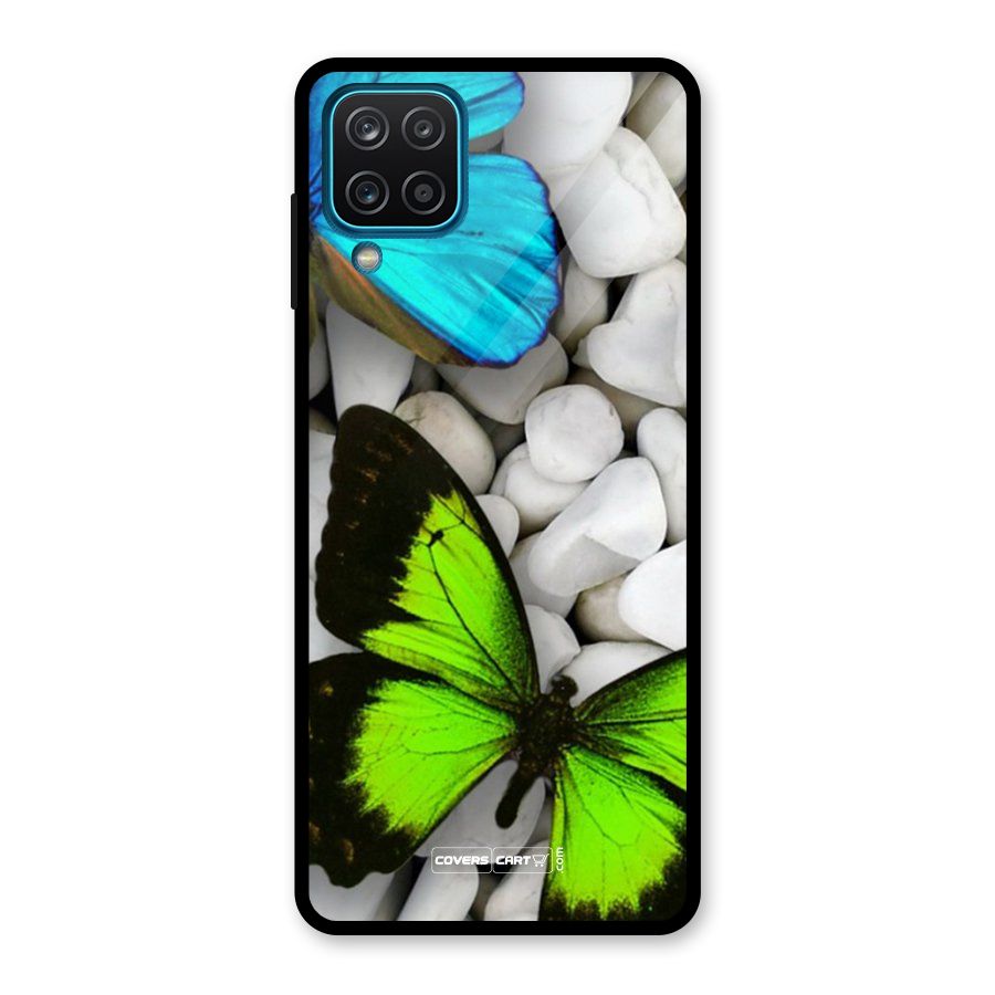 Beautiful Butterflies Glass Back Case for Galaxy A12