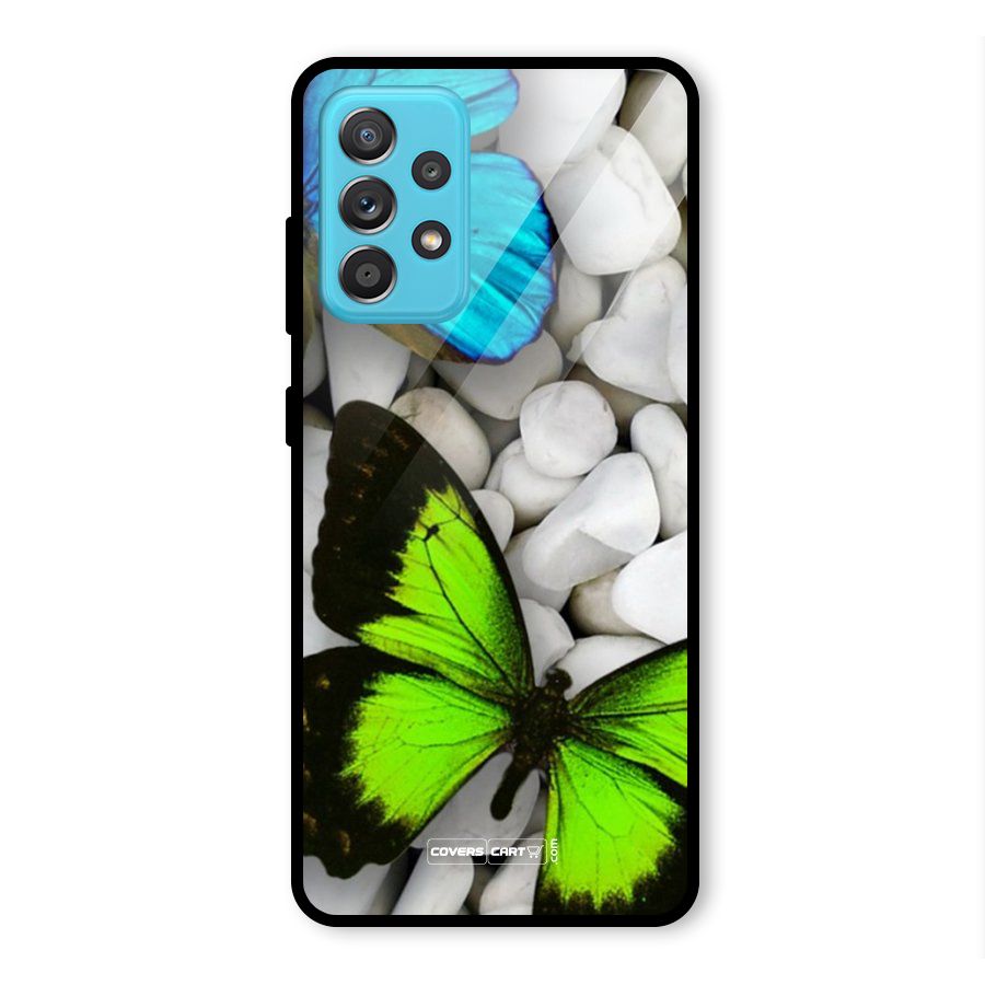 Beautiful Butterflies Glass Back Case for Galaxy A52