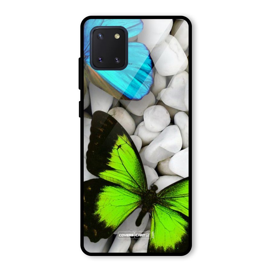 Beautiful Butterflies Glass Back Case for Galaxy Note 10 Lite