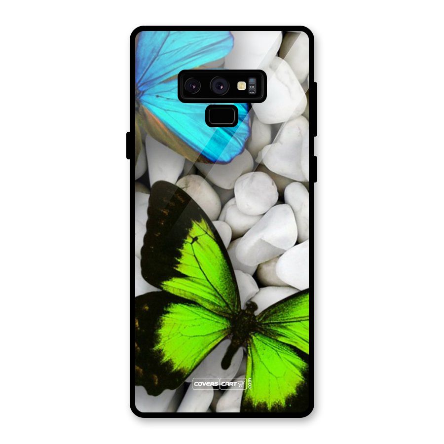 Beautiful Butterflies Glass Back Case for Galaxy Note 9