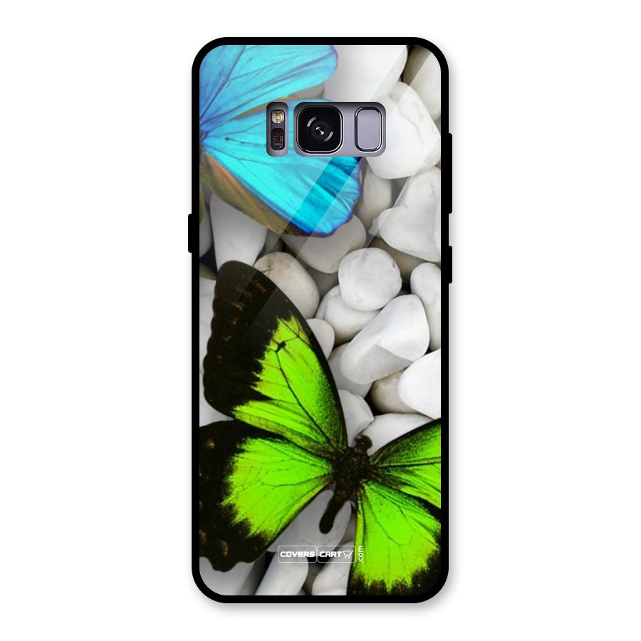Beautiful Butterflies Glass Back Case for Galaxy S8