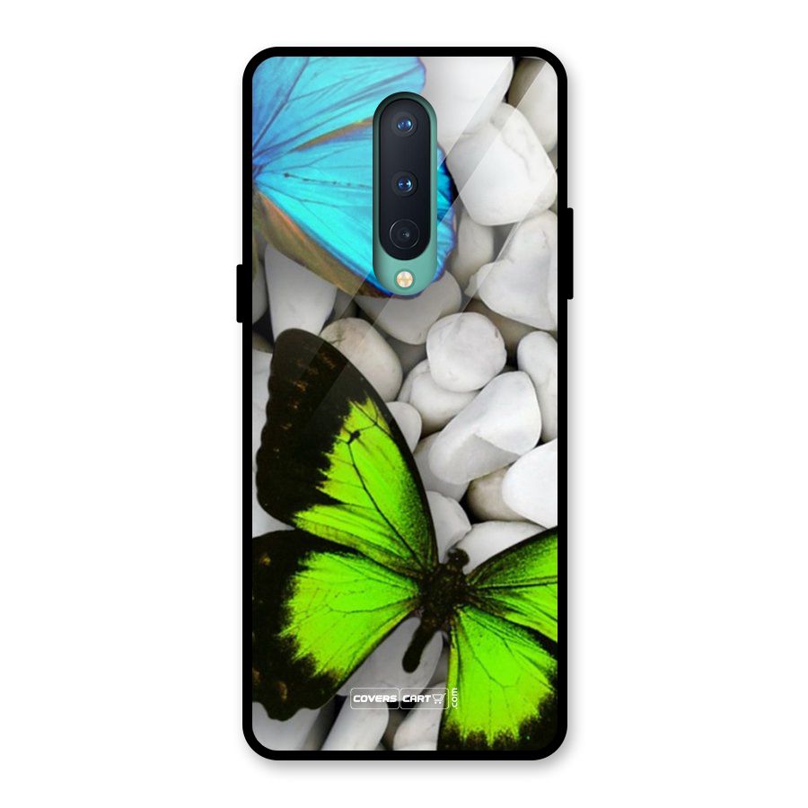 Beautiful Butterflies Glass Back Case for OnePlus 8