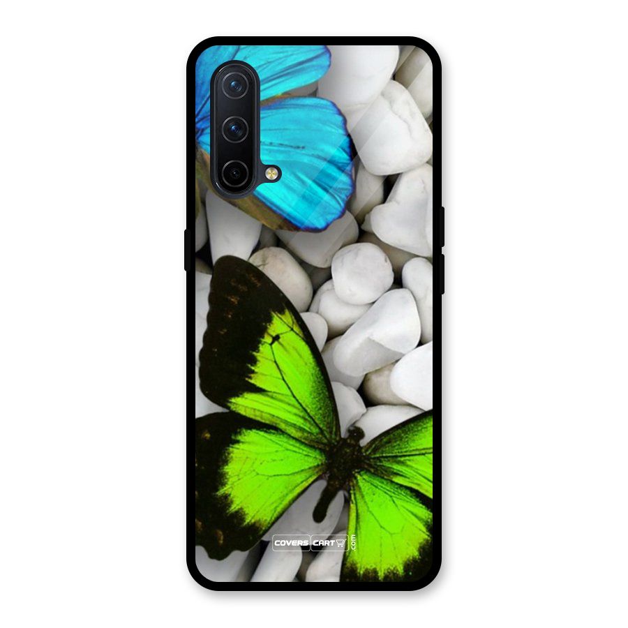 Beautiful Butterflies Glass Back Case for OnePlus Nord CE 5G