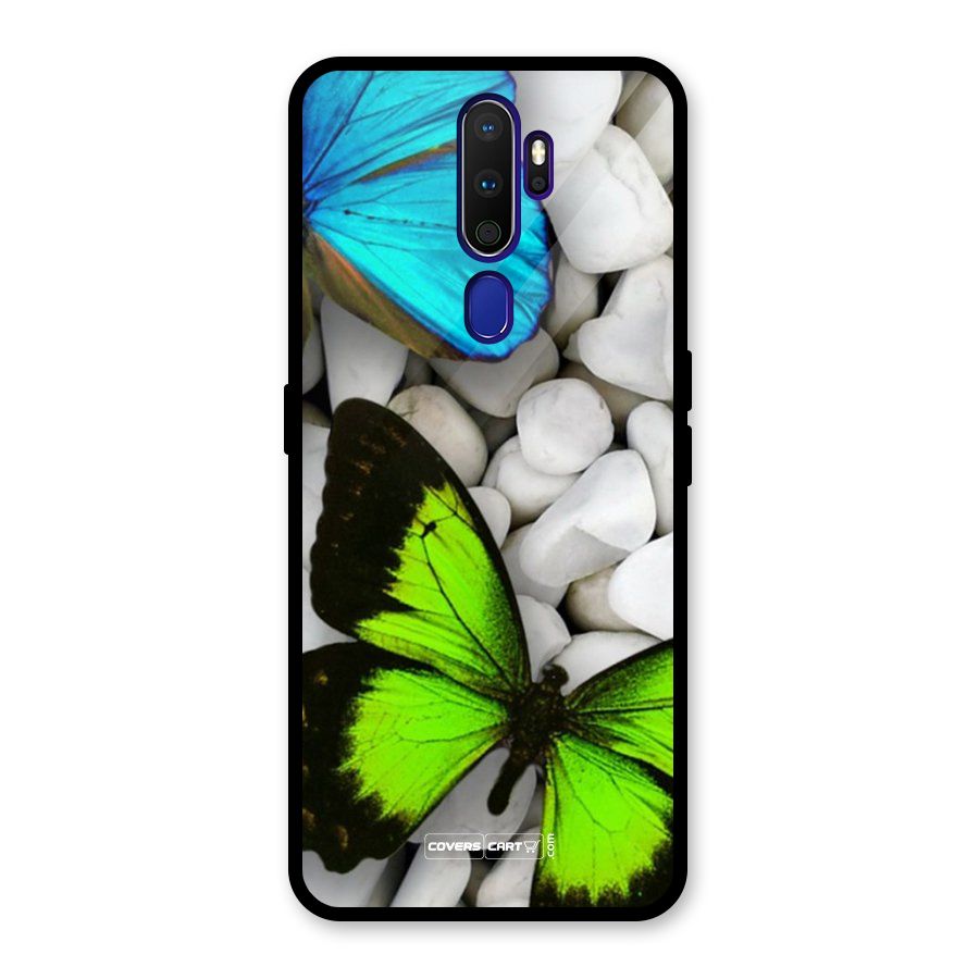 Beautiful Butterflies Glass Back Case for Oppo A9 (2020)