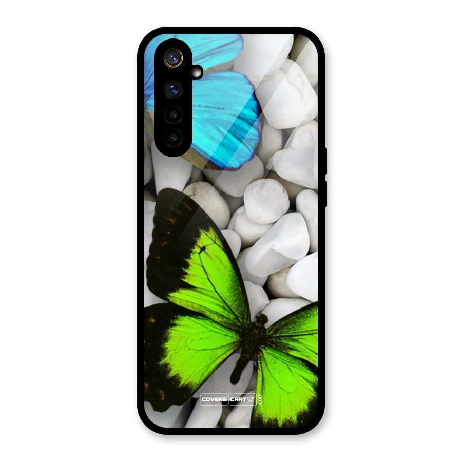 Beautiful Butterflies Glass Back Case for Realme 6i
