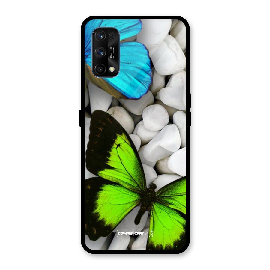 Beautiful Butterflies Glass Back Case for Realme 7 Pro