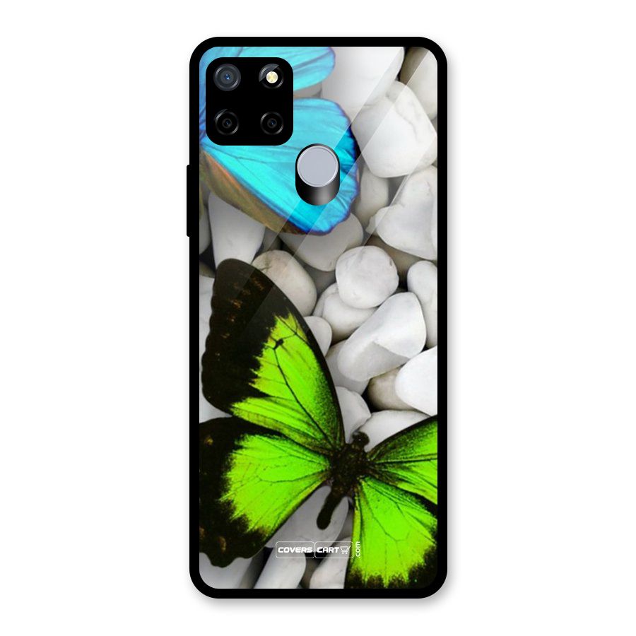 Beautiful Butterflies Glass Back Case for Realme C12