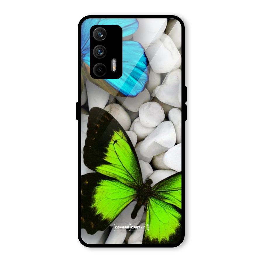 Beautiful Butterflies Glass Back Case for Realme X7 Max