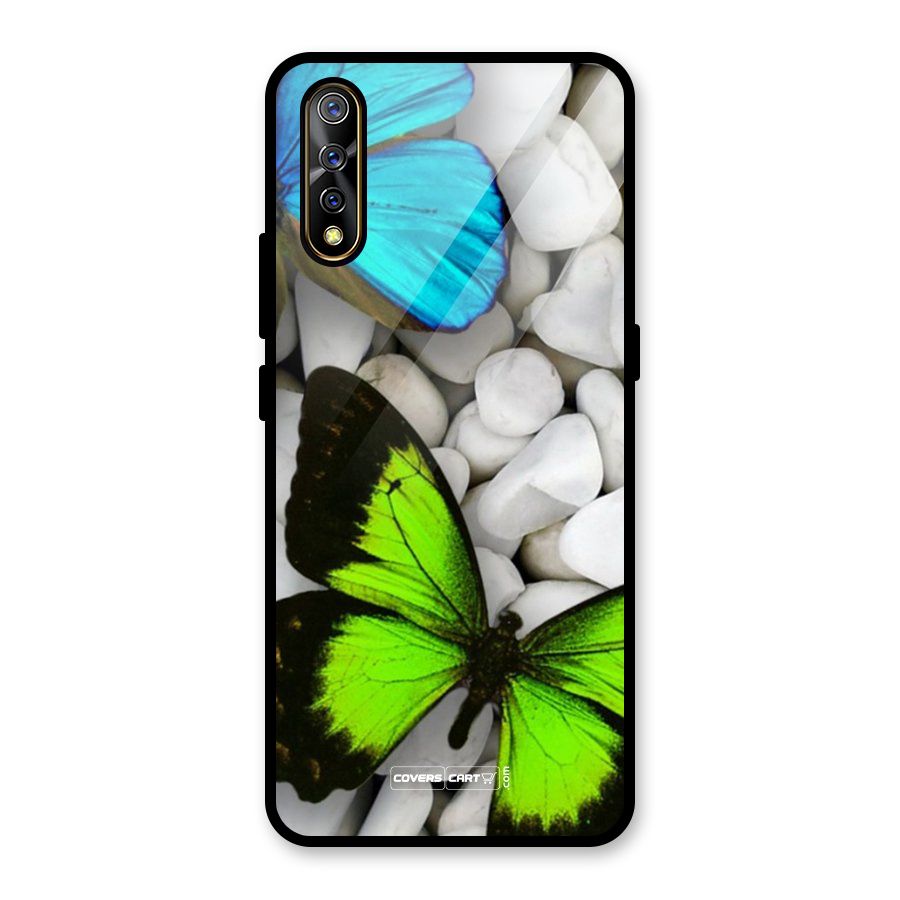 Beautiful Butterflies Glass Back Case for Vivo S1