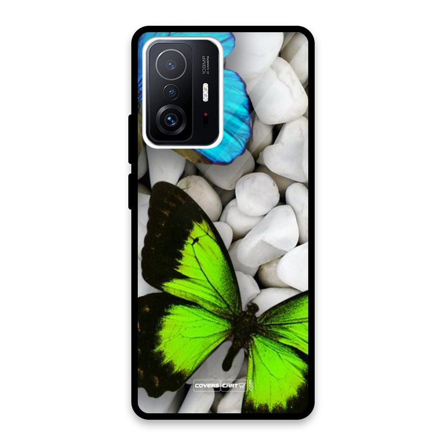 Beautiful Butterflies Glass Back Case for Xiaomi 11T Pro
