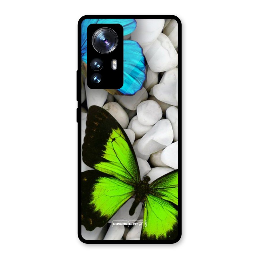Beautiful Butterflies Glass Back Case for Xiaomi 12 Pro