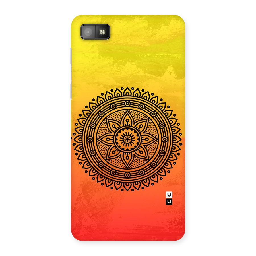 Beautiful Circle Art Back Case for Blackberry Z10