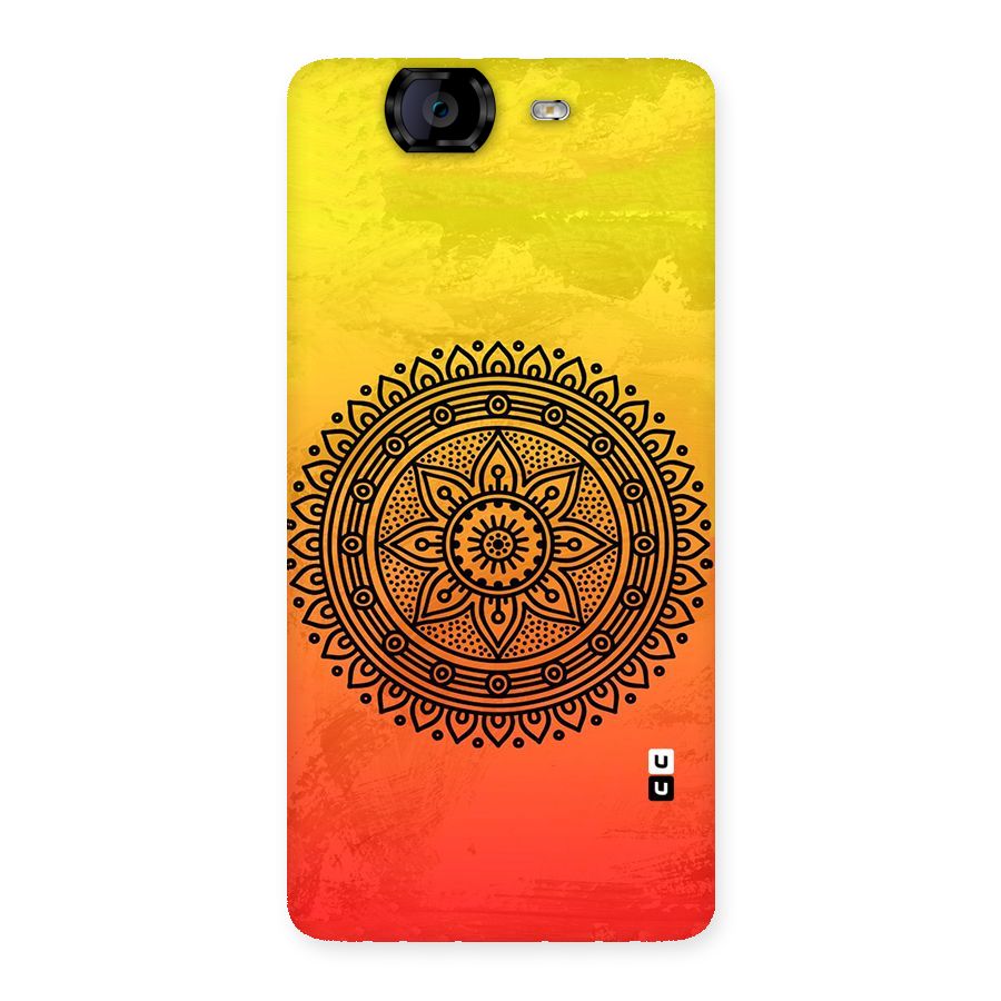 Beautiful Circle Art Back Case for Canvas Knight A350
