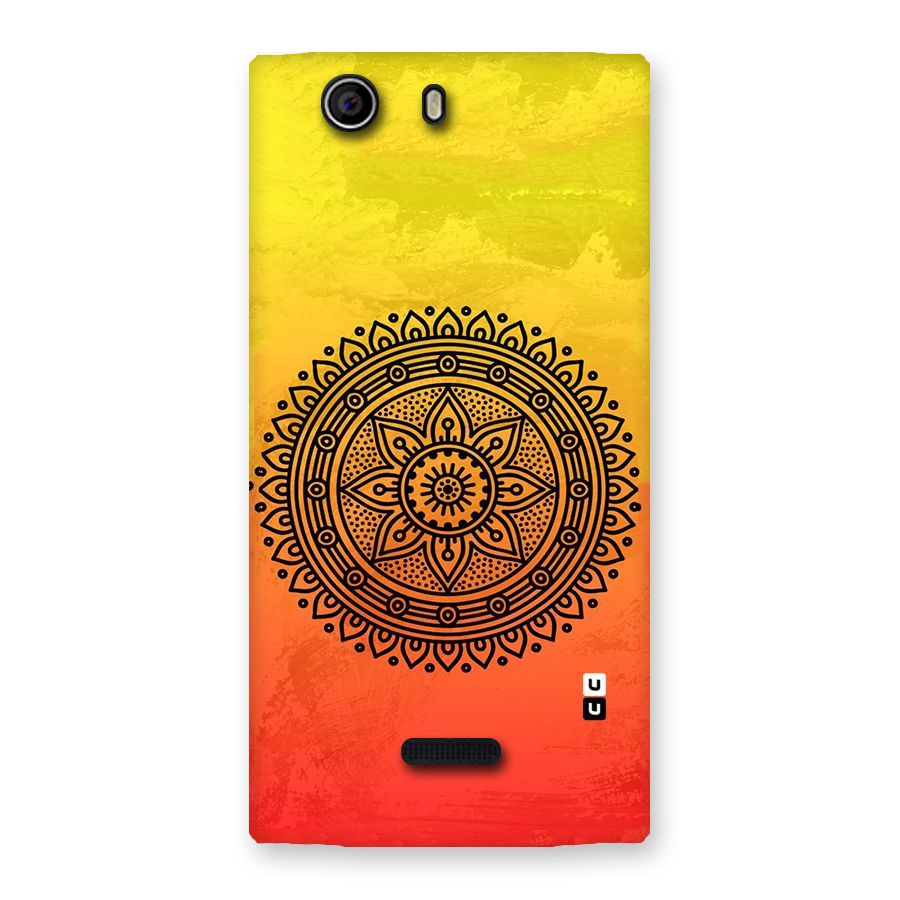 Beautiful Circle Art Back Case for Canvas Nitro 2 E311