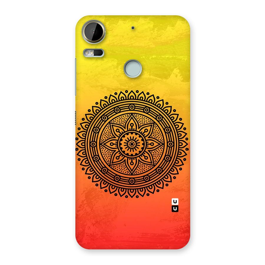 Beautiful Circle Art Back Case for Desire 10 Pro